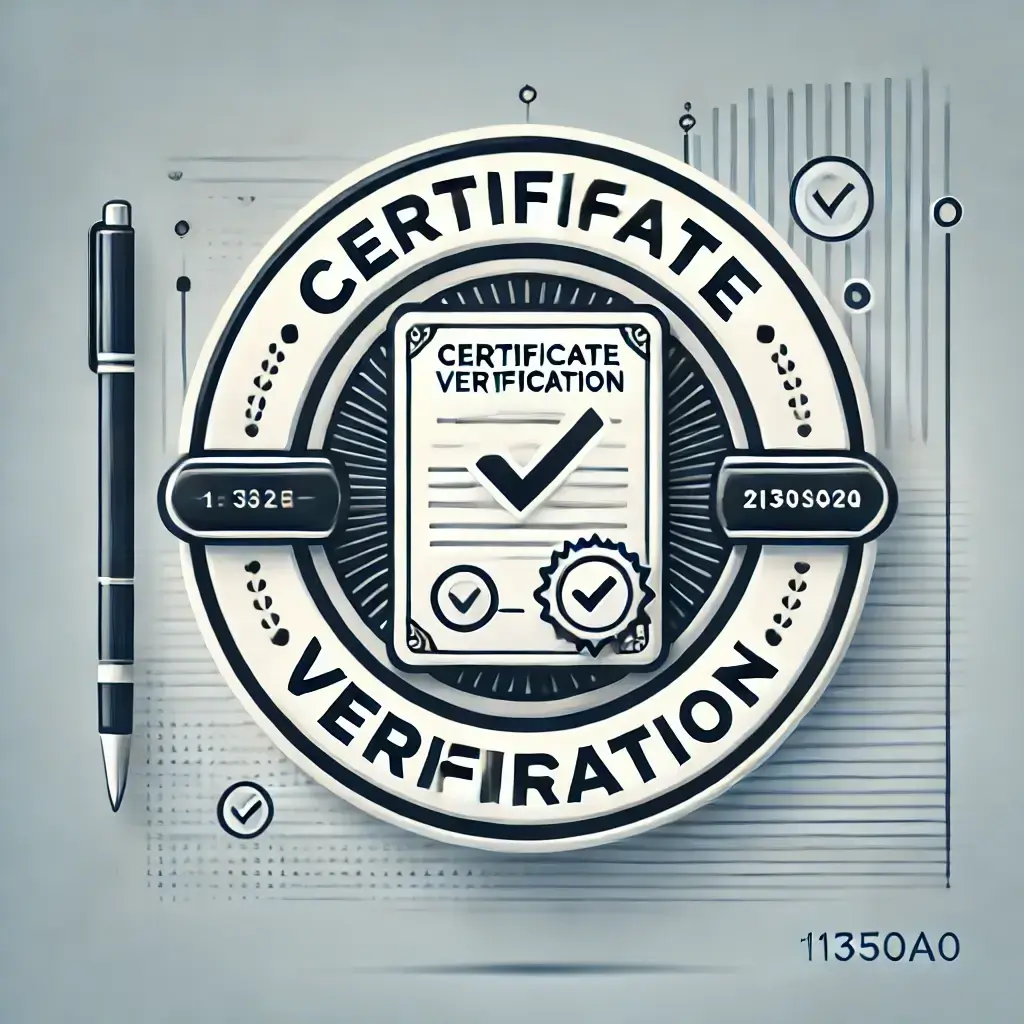 Certificate Verification